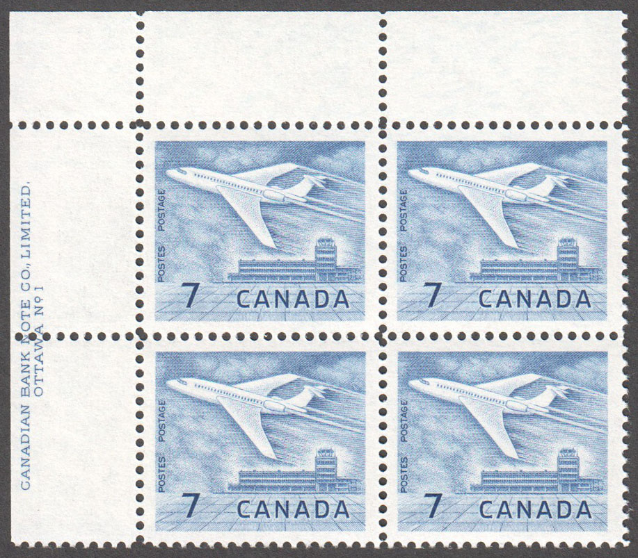 Canada Scott 414 MNH PB UL Pl 1 (A12-5) - Click Image to Close